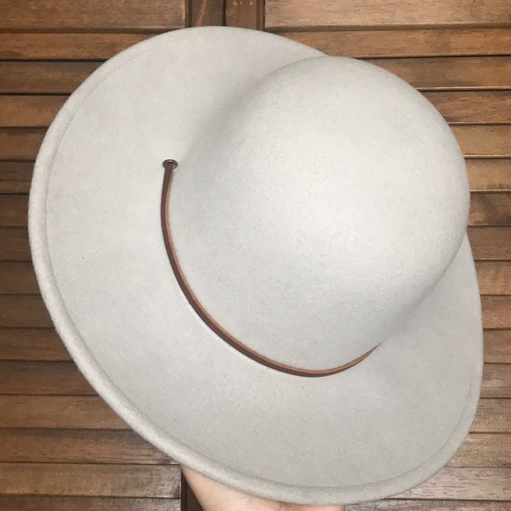 Light Grey Brixton Hat size S